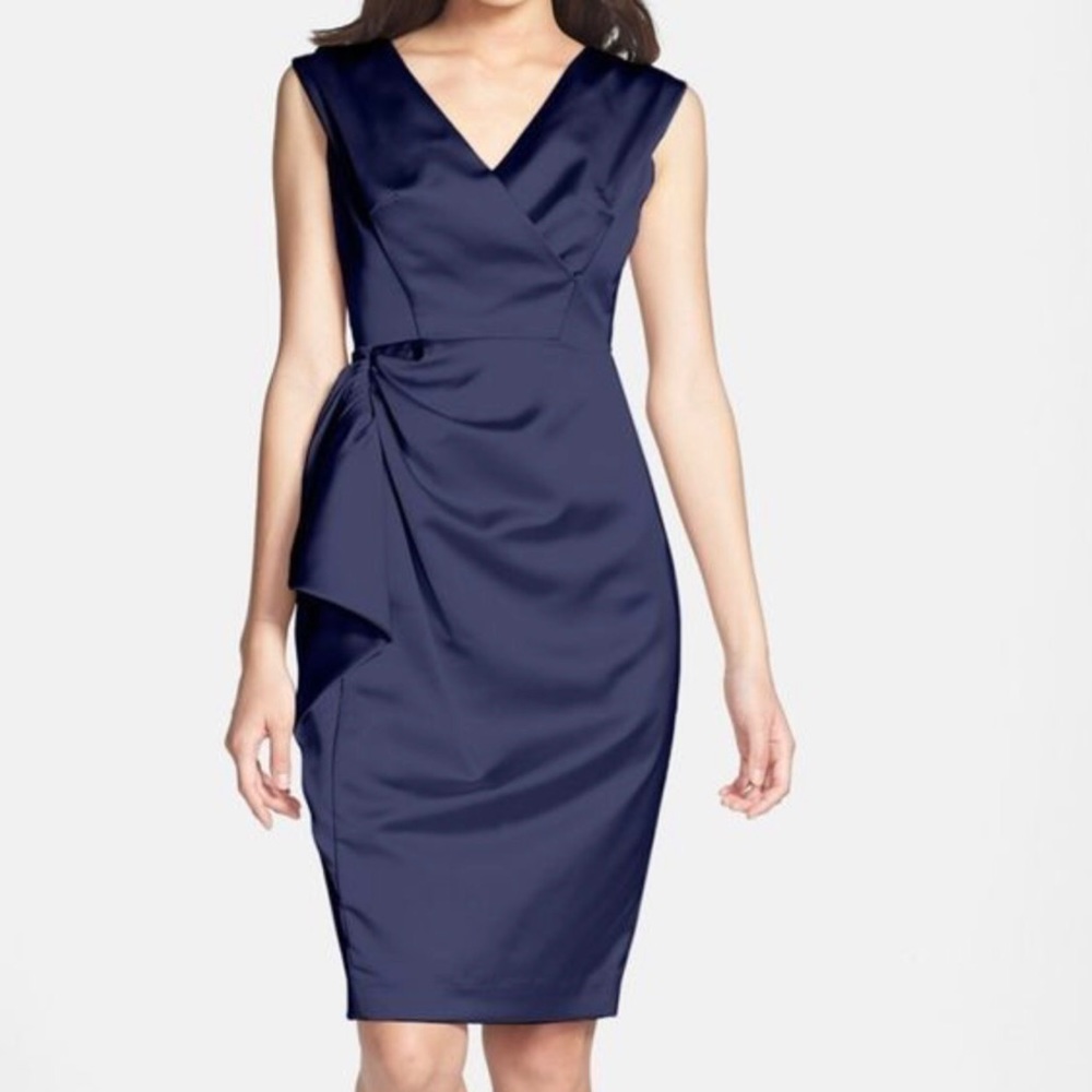 Navy blue dress